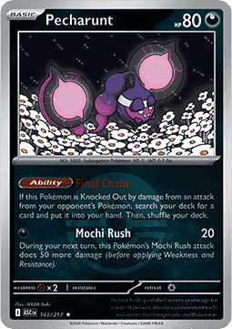 Pecharunt Ascended Heroes: Additionals #143