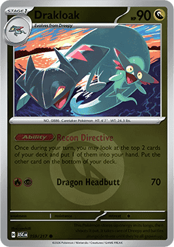 Drakloak Ascended Heroes: Additionals #159