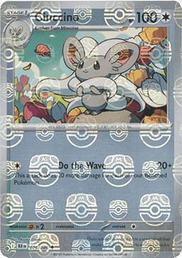 Cinccino Black Bolt: Additionals #076