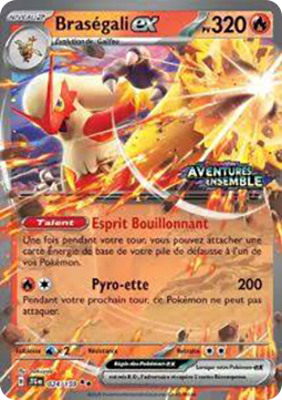 Blaziken ex Journey Together: Additionals #