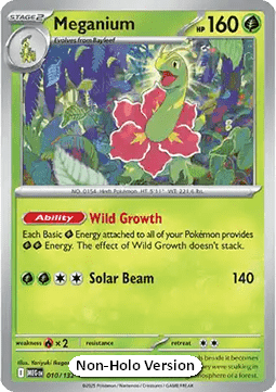 Meganium Mega Evolution: Additionals #010