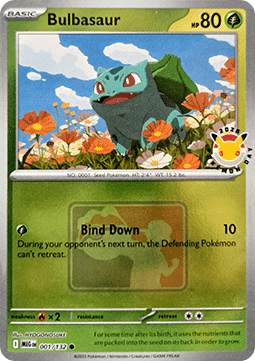 Bulbasaur Mega Evolution: Additionals #001