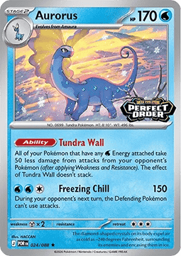 Aurorus Perfect Order: Additionals #024
