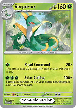 Serperior Perfect Order: Additionals #006