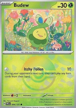 Budew Prismatic Evolutions: Additionals #004