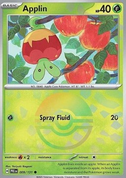 Applin Prismatic Evolutions: Additionals #009