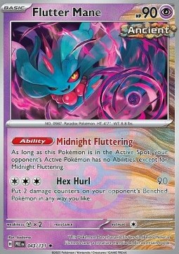 Flutter Mane Prismatic Evolutions: Additionals #043