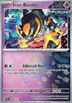 Iron Boulder Prismatic Evolutions: Additionals #046