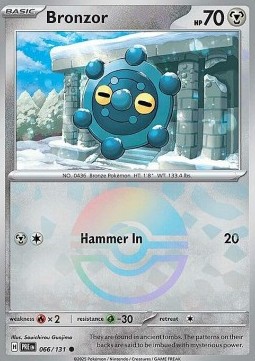 Bronzor - Prismatic Evolutions: Additionals #066