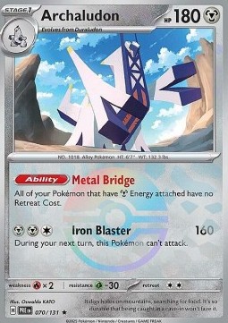 Archaludon Prismatic Evolutions: Additionals #070