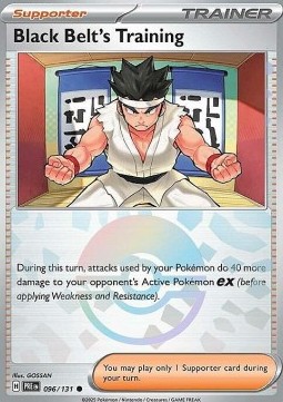 Black Belt's Training Prismatic Evolutions: Additionals #096