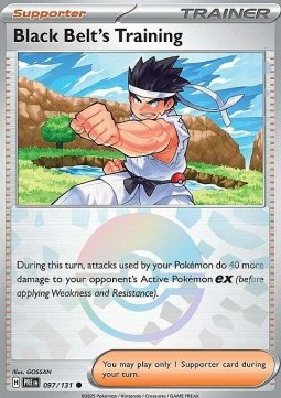 Black Belt's Training Prismatic Evolutions: Additionals #097