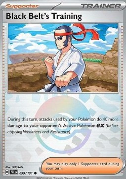 Black Belt's Training Prismatic Evolutions: Additionals #099