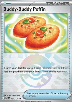 Buddy-Buddy Poffin Prismatic Evolutions: Additionals #101