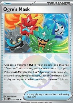 Ogre's Mask Prismatic Evolutions: Additionals #118