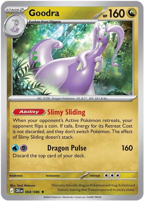 Goodra Chaos Rising: Additionals #068/086
