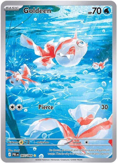 Goldeen Pitch Black #087/084