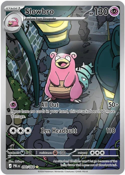 Slowbro Pitch Black #090/084