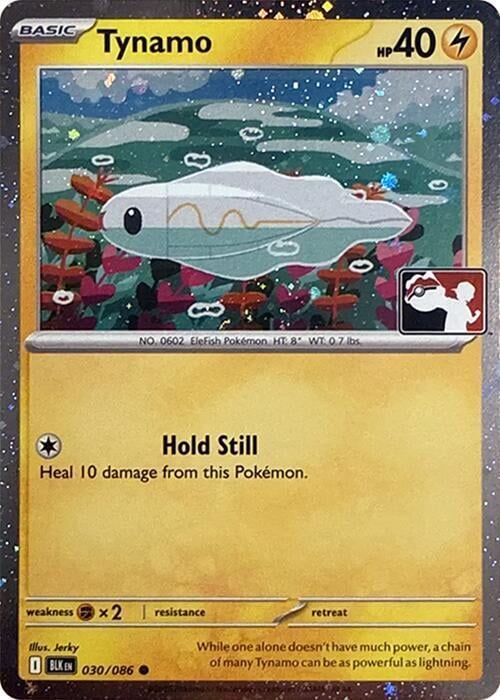 Tynamo Play! Pokémon Prize Pack Series Nine #030/086