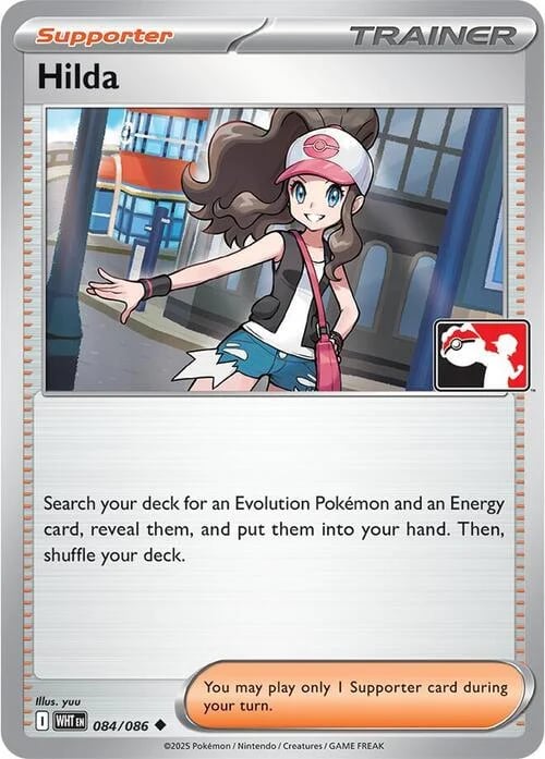 Hilda - Play! Pokémon Prize Pack Series Nine #084/086