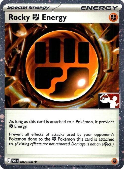 Rocky Energy Play! Pokémon Prize Pack Series Nine #087/088