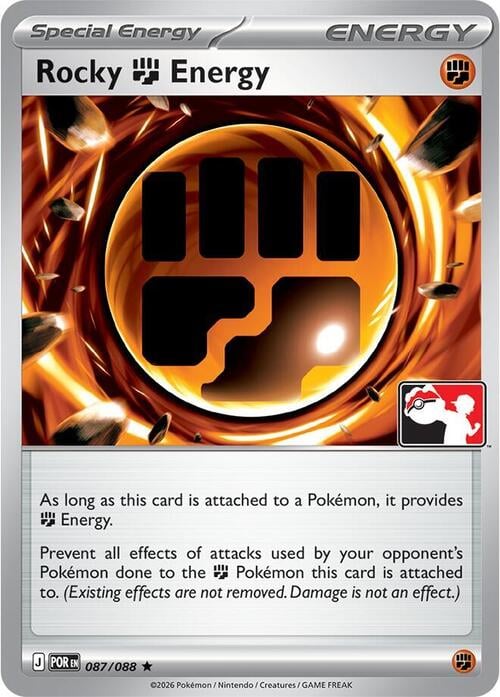 Rocky Energy - Play! Pokémon Prize Pack Series Nine #087/088