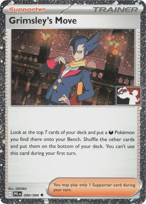 Grimsley's Move Play! Pokémon Prize Pack Series Nine #090/094