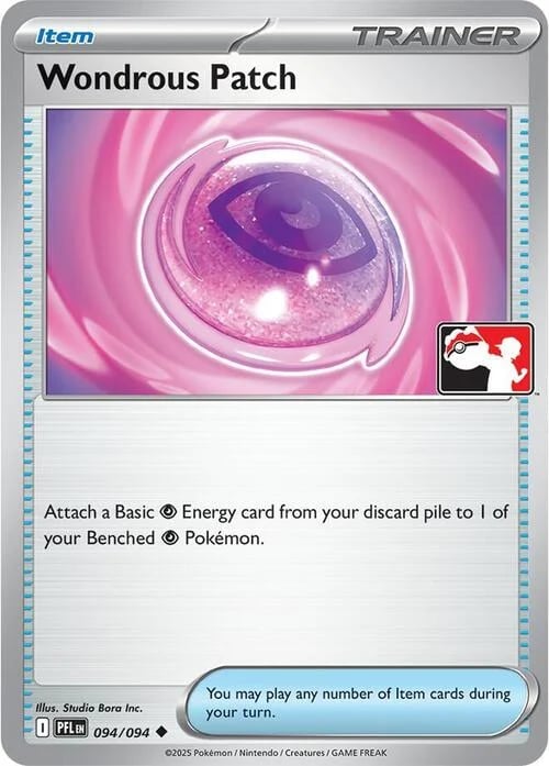 Wondrous Patch - Play! Pokémon Prize Pack Series Nine #094/094