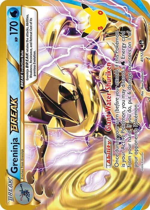 Greninja BREAK 30th Celebration #41/122