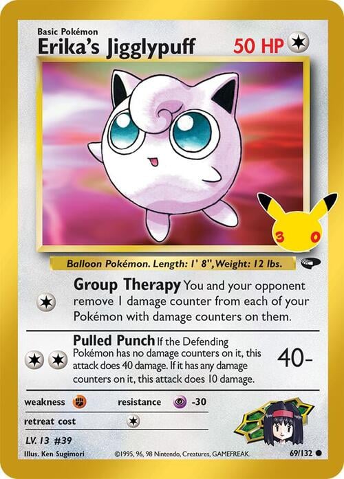 Erika's Jigglypuff 30th Celebration #69/132