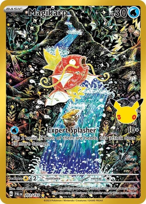 Magikarp 30th Celebration #203/193