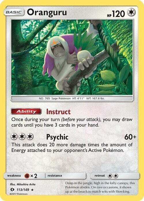 Oranguru Sun & Moon #113